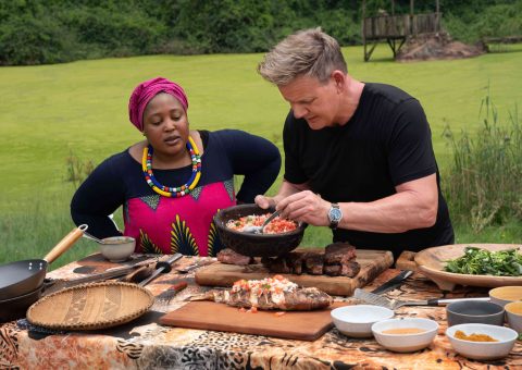 Gordon Ramsay gets to cook with a South African national treasure