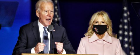 Votes are still being counted, but the electoral map favours Joe Biden