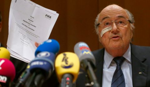 Frail but unapologetic, Blatter vows “I’ll be back”