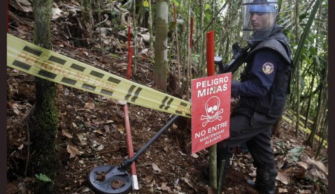 Analysis: Demining the path to peace in Colombia