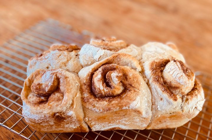 What’s cooking today: Cinnamon brioche loaf