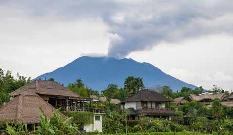 Gunung Agung: When a great volcano spews molten anger