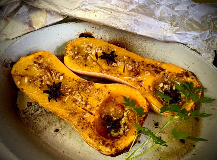 What’s cooking today: Roasted butternut purée