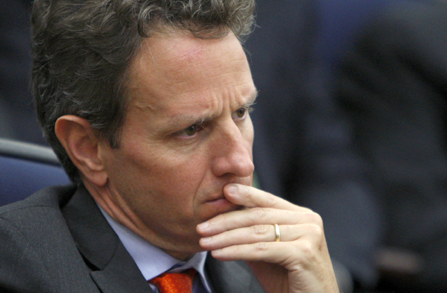 Geithner says bailout to continue until October 2010