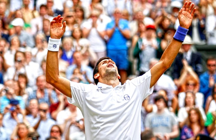 All hail King Novak, ruler of Wimbledon and all Serbs