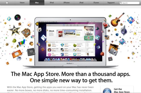 Another building block in the Garden of Steve, the Mac App Store opens its virtual gates
