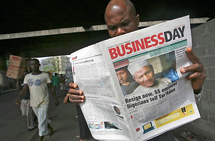 04 February: Nigerian media gang up to pillory absent president