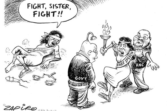 Another Zuma-vs-Zapiro cartoon battle, another outrage in the wall