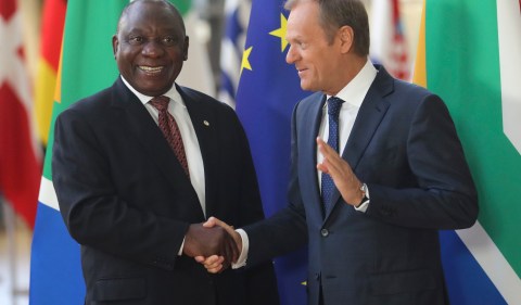 Amid the Brexit high drama, SA and the EU chiefs talk up trade