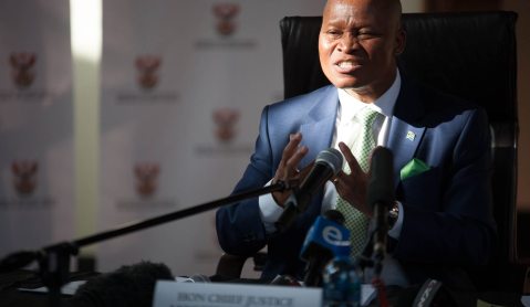 Chief Justice Mogoeng Mogoeng: ‘Feel free to mock judges, but don’t threaten us with violence’