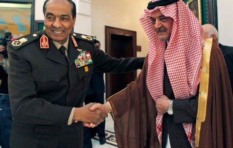 En garde! Saudi Arabia and Egypt cross scimitars