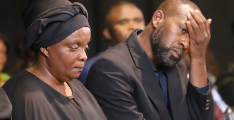 Enock Mpianzi’s mother cries out for drowned son at memorial service