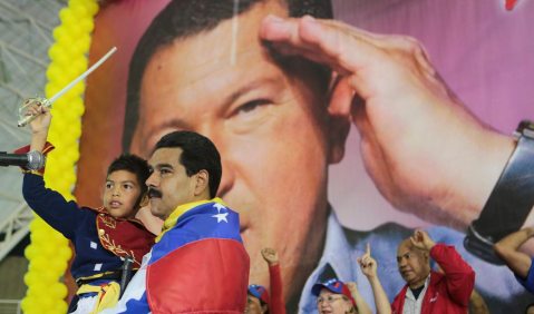 Chavez Supporters Sing, Dance At Venezuela Hospital