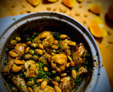 Lockdown Recipe of the Day: Chicken, Green Olive & Prune Casserole