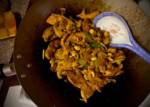 Lockdown Recipe of the Day: Wok chicken with caramelised ginger and toasted cashews