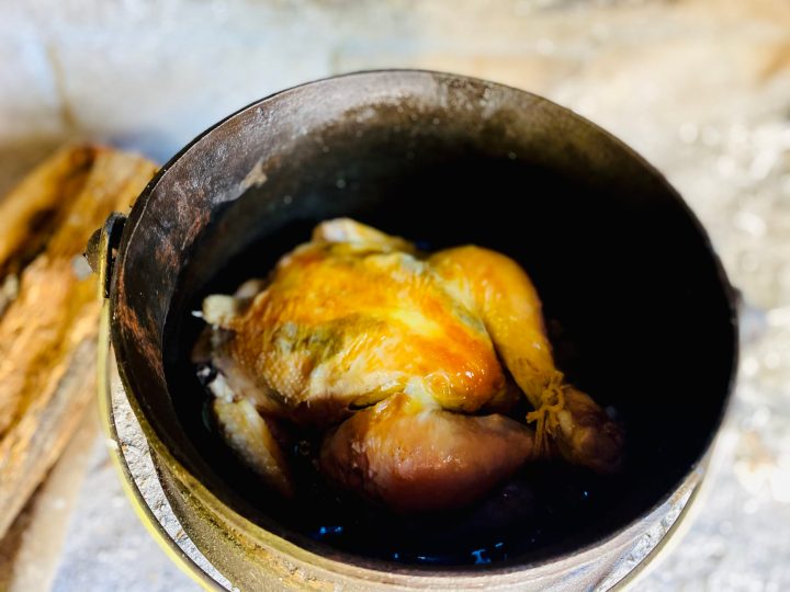 What’s Cooking Today: Chicken roasted in a potjie with sage butter