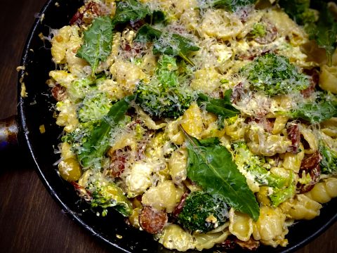 Lockdown Recipe of the Day: Chorizo, fennel seed and broccoli pasta