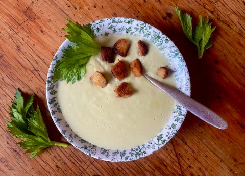 What’s cooking today: Cream of celery soup