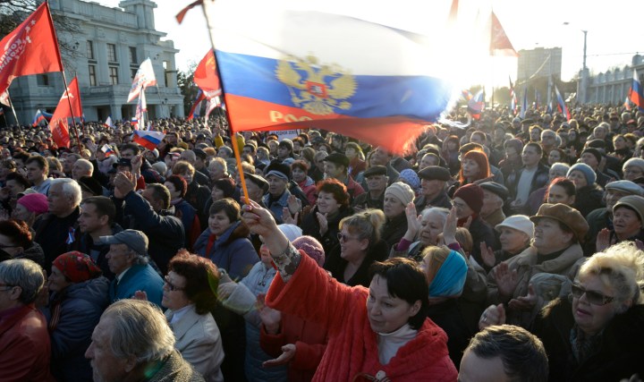 Ukraine: Crimea votes to join Russia, accelerating crisis