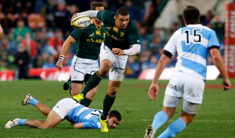 Three-try South Africa too strong for Argentina