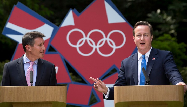 David Cameron turns cheerleader after gold rush
