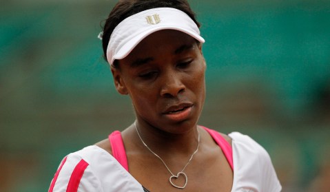 Venus joins Serena in early French Open exit