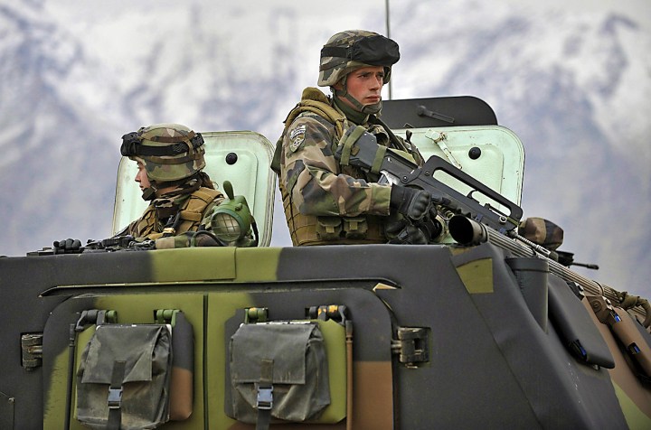 12 February: Troops manoeuvre ahead of major Afghan battle