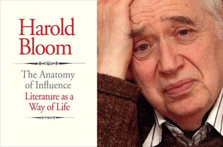 The enormously anxious influence of Harold Bloom