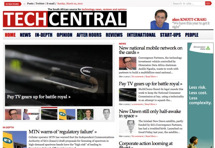 TechCentral: a fusion between online quality and profitability