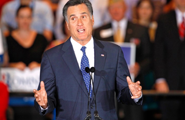 Mitt Romney, GOP’s man to challenge Obama