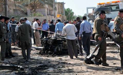 Iraq blasts kill 100 as fugitive VP gets death sentence