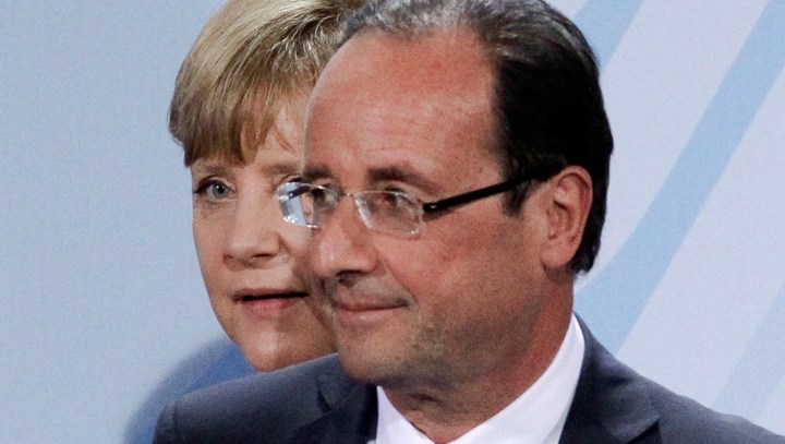 Hollande set for EU summit showdown with Merkel