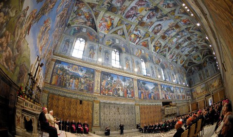 Vatican may eventually limit Sistine Chapel visits
