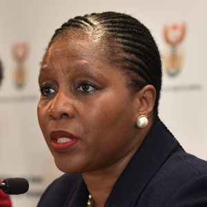 Minister of Communications, Ms Ayanda Dlodlo at Ronnie Mamoepa Media Centre, Tshedimosetso House in Pretoria joined Minister of International Relations and Cooperation Maite Nkoana-Mashabane and the Minister of Sports and Recreation, Mr Thulas Nxesi addressing media on the outcomes of the Cabinet meeting that took place on Tuesday, 01 August 2017.  Cabinet held its ordinary meeting yesterday at Sefako Makgatho Presidential Guest House in Pretoria ahead of the Lekgotla.   03/08/2017, Ntswe Mokoena.