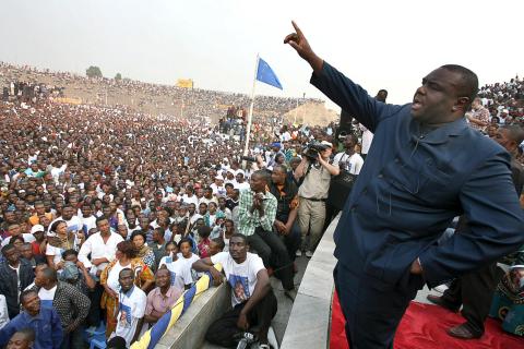 DR Congo ex-warlord Bemba files bid for presidency, Katumbi barred