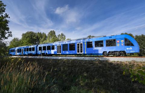 Germany rolls out world’s first hydrogen train