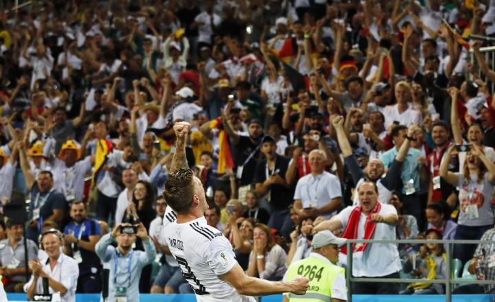 Kroos strikes late to rescue Germany in dramatic win over Sweden