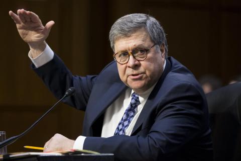 Barr Sees Barriers to Releasing Mueller Report, Indicting Trump