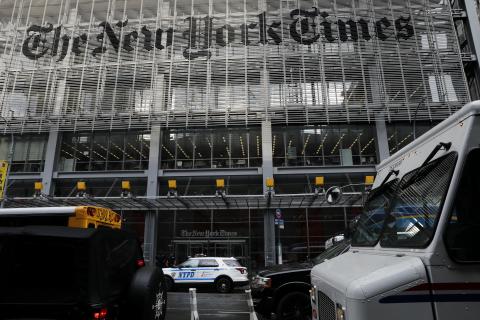 NY Times publisher tells Trump anti-press attacks ‘dangerous and harmful’