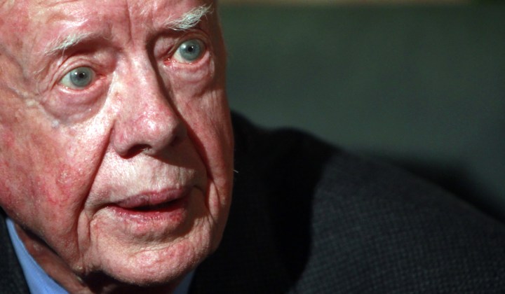 Jimmy Carter: Israel not committed to two-state solution