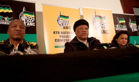 ANC policy conference, Day 2: Municipalities, job-seeker grants and a possible constitutional amendment