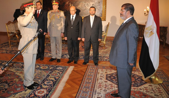 Egypt: Morsi moves against the military’s top brass