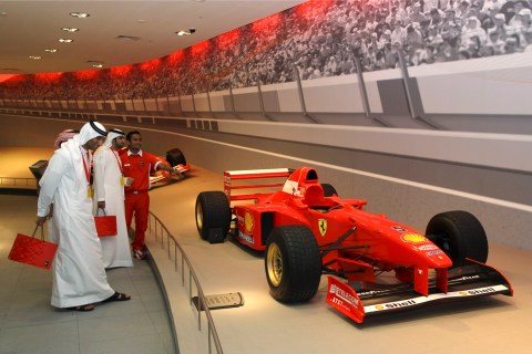 Abu Dhabi builds monumental temple to the religion of Ferrari