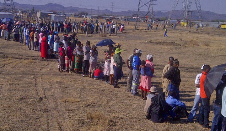 Marikana: Gift of the Givers brings food to striking miners
