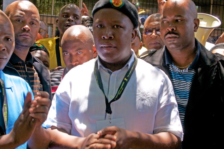 What suspension? Malema vies for election in Limpopo
