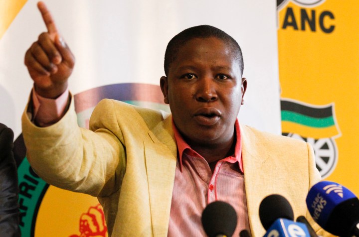 Malema charging up for another long week in politics