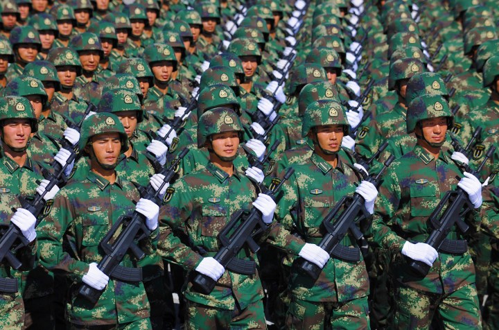 China builds its own military-industrial complex