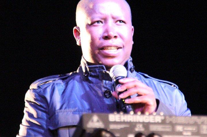 Julius Malema shows he isn’t dead yet, gains a couple of music fans