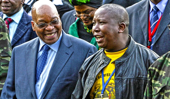 Zuma, Malema, conspiracy and the scales of justice