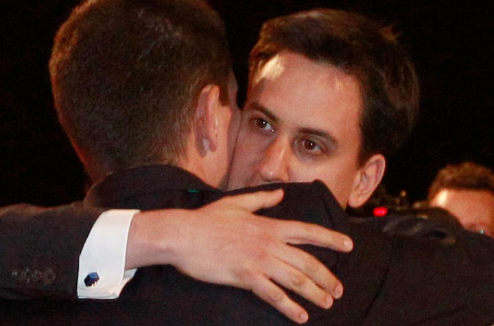 Ed Miliband gets to lead Labour after surviving the baptism of filial fire